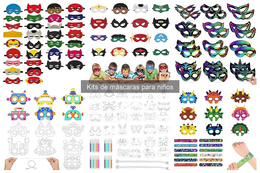 Dónde comprar kits de máscaras para niños: tiendas y ofertas