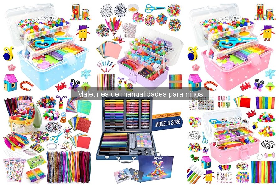 Dónde comprar maletines de manualidades para niños a buen precio