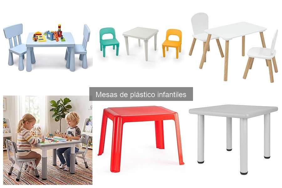 Dónde comprar mesas de plástico infantiles a buen precio