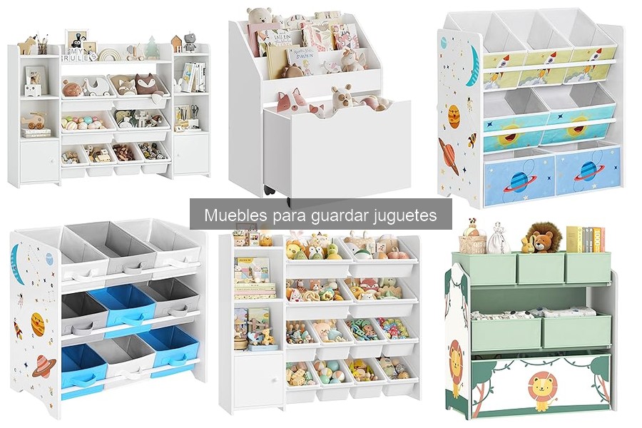 Dónde comprar muebles para guardar juguetes a buen precio