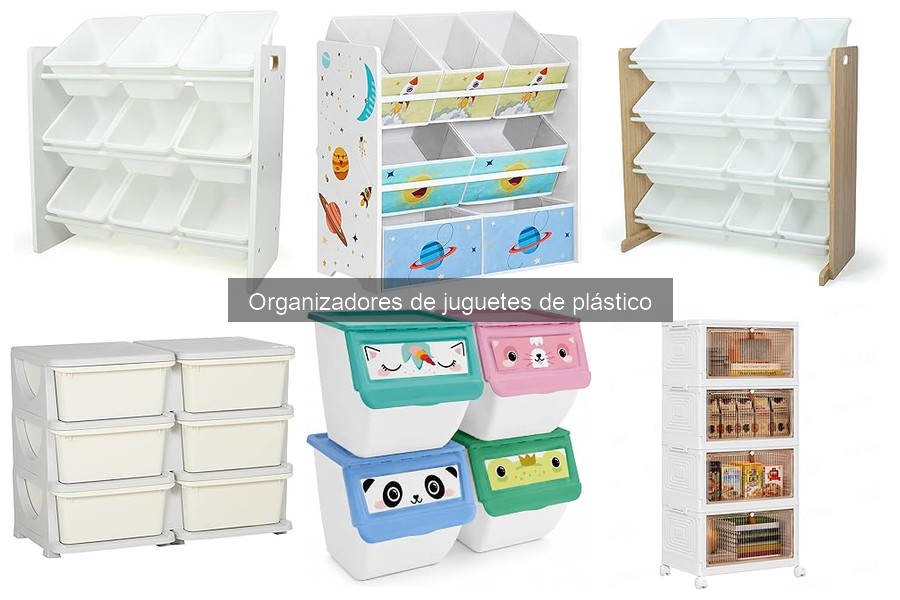 Dónde comprar organizadores de juguetes de plástico baratos