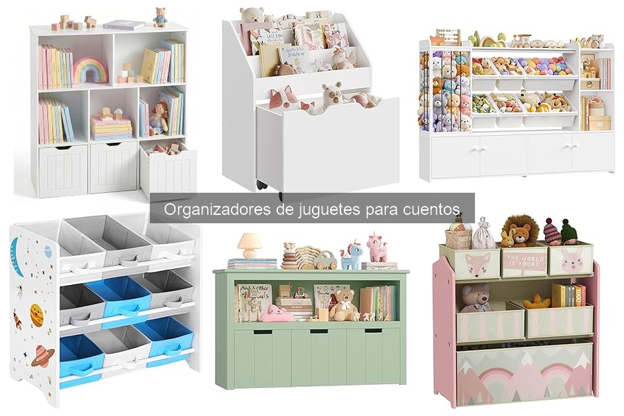 Dónde comprar organizadores de juguetes para cuentos