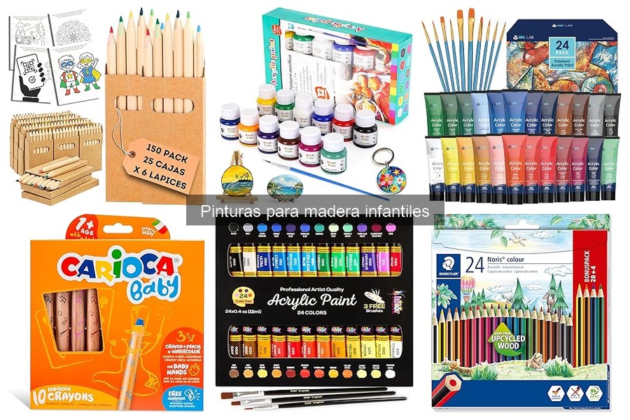 Dónde comprar pinturas para madera infantiles de calidad