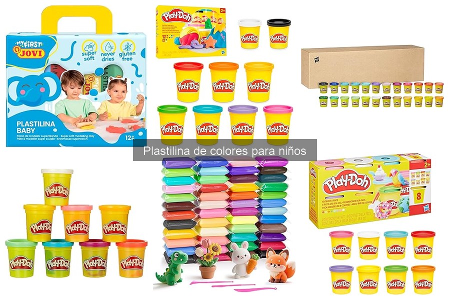 Dónde comprar plastilina de colores a buen precio para niños