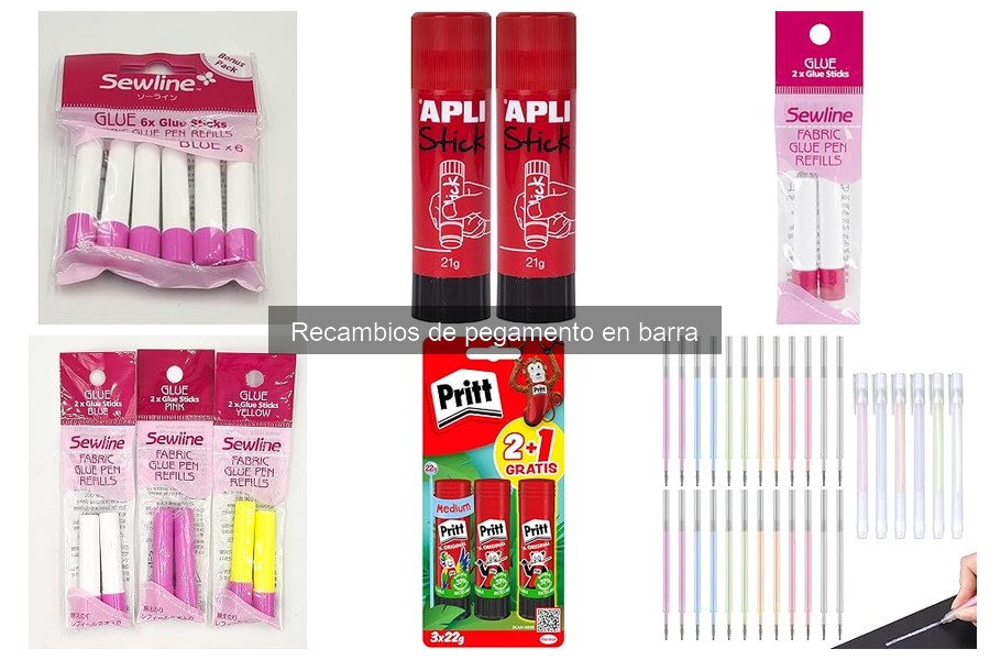 ¿Dónde comprar recambios de pegamento en barra?