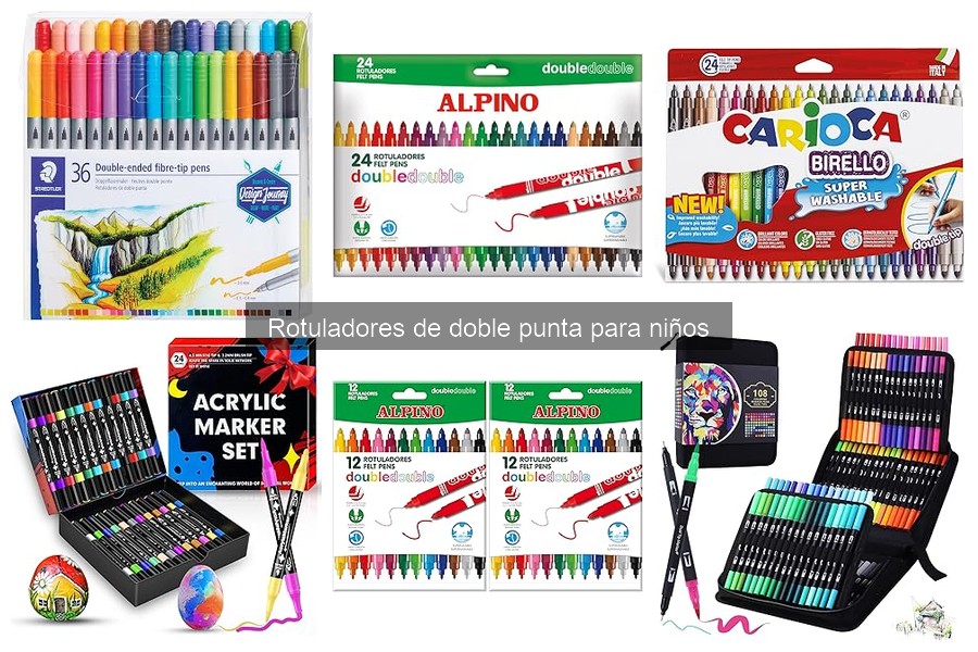 Dónde comprar rotuladores de doble punta para niños en línea