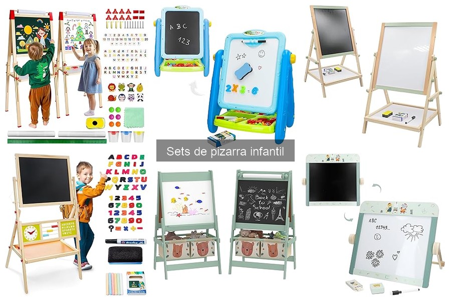 Dónde comprar sets de pizarra infantil: opciones online y físicas