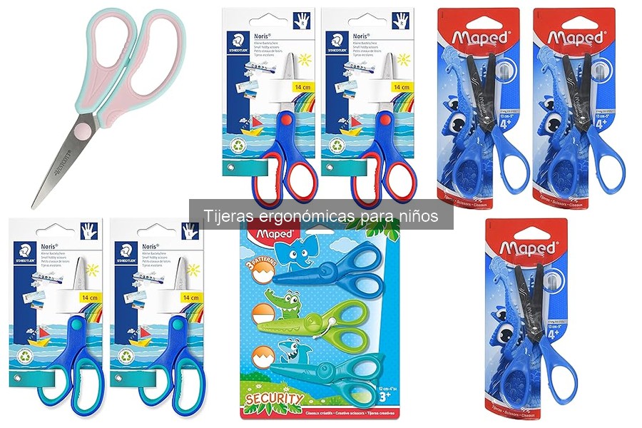 Dónde comprar tijeras ergonómicas para niños: mejores opciones