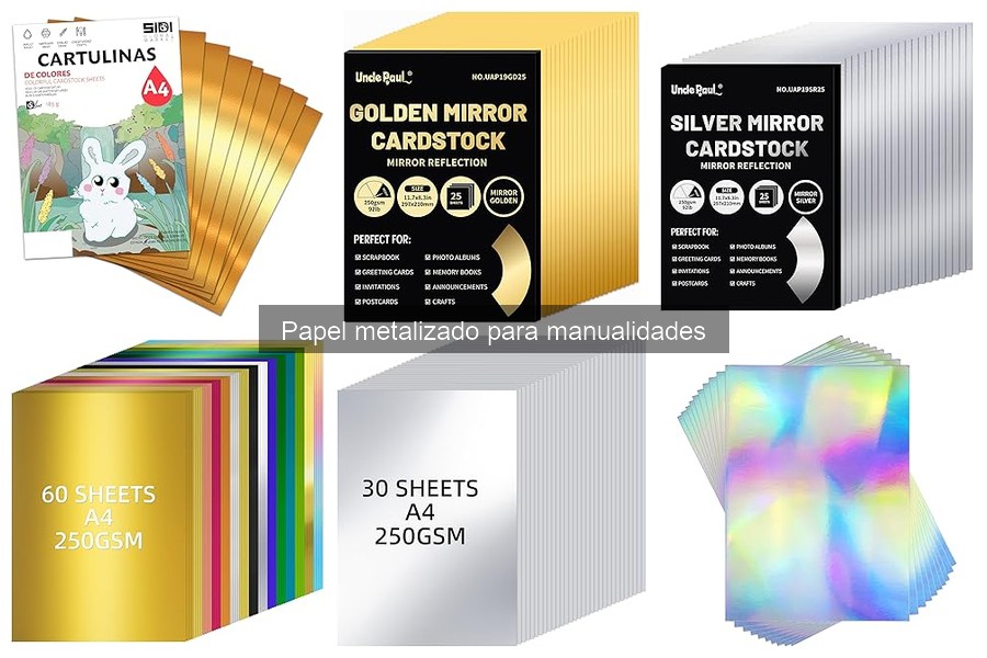 Elige el Mejor Papel Metalizado para Tus Manualidades