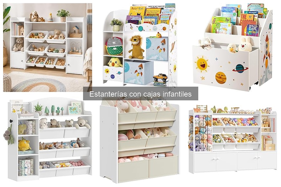 Enseña a tus hijos a organizar juguetes con estanterías