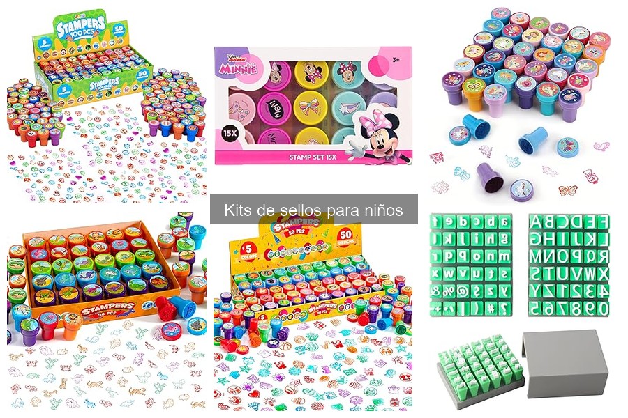 Errores al usar kits de sellos para niños y cómo evitarlos