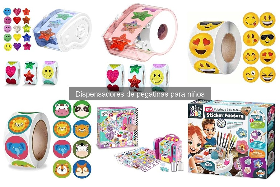 Errores comunes al comprar dispensadores de pegatinas infantiles