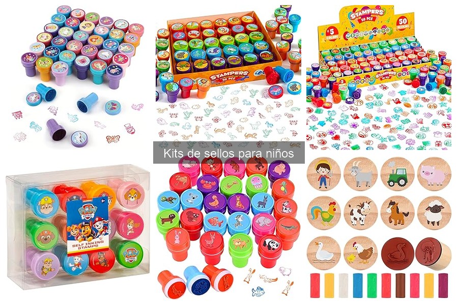 Errores comunes al comprar kits de sellos para niños