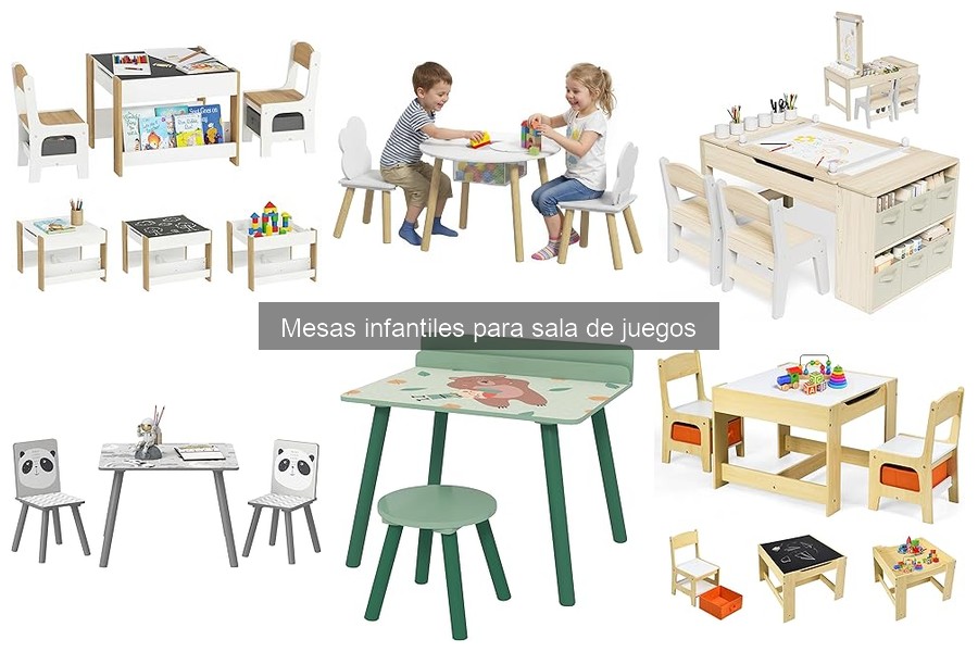 Errores comunes al comprar mesas infantiles para juegos