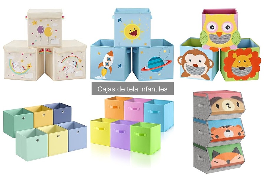 Errores comunes al elegir cajas de tela infantiles