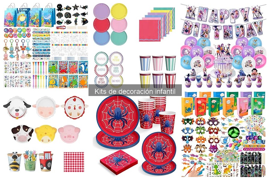 Errores comunes al elegir kits de decoración infantil