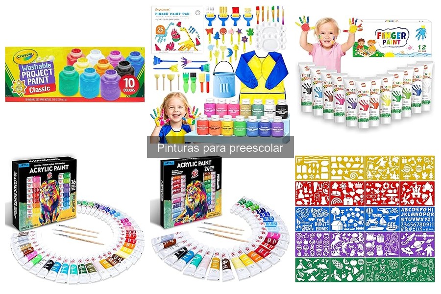 Errores comunes al elegir pinturas para preescolar