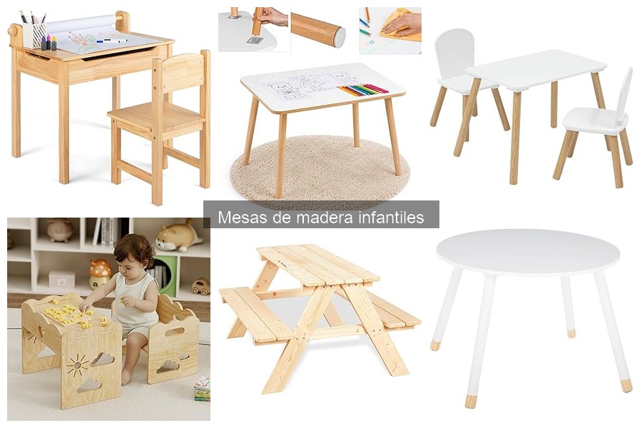 Errores comunes al montar mesas de madera infantiles