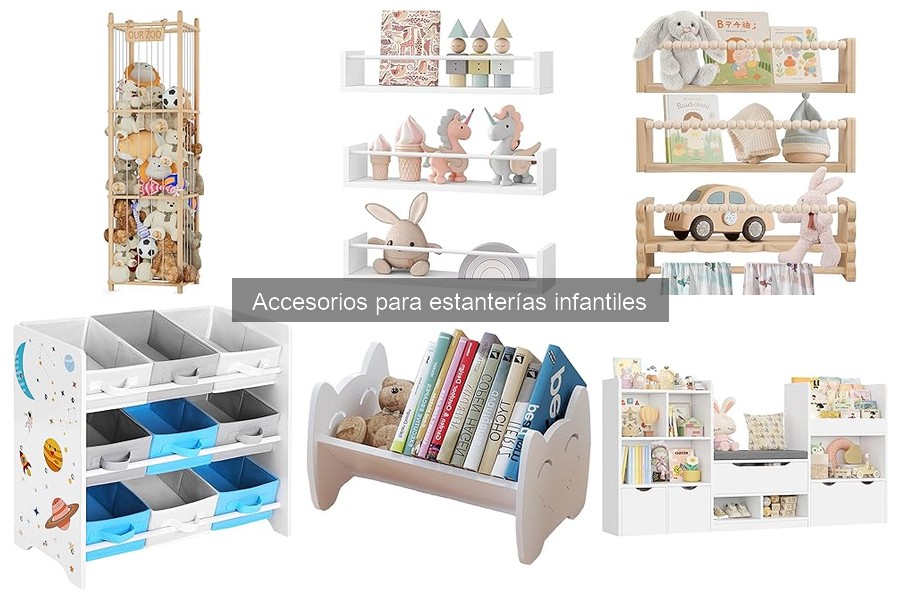 Errores comunes al usar accesorios para estanterías infantiles