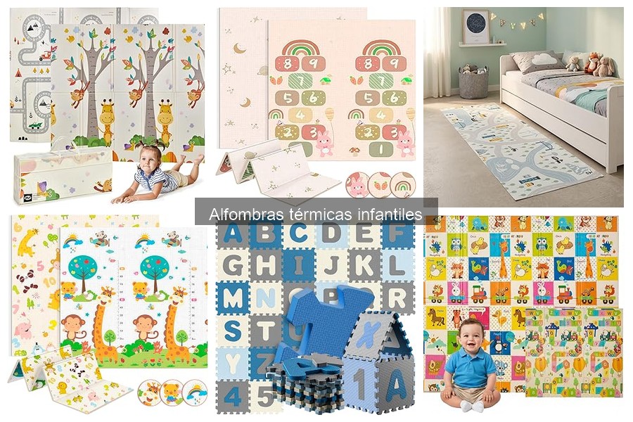 Errores comunes al usar alfombras térmicas infantiles