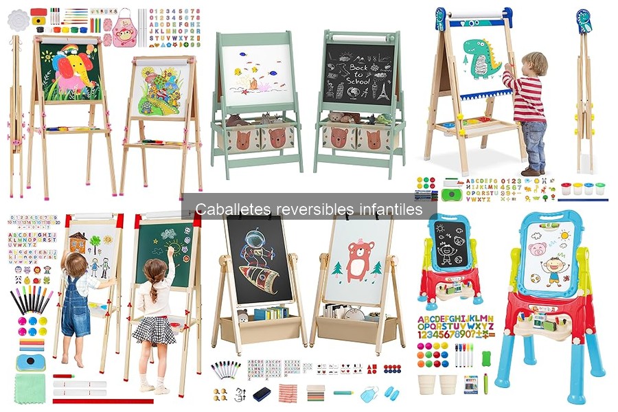 Errores comunes al usar caballetes reversibles infantiles
