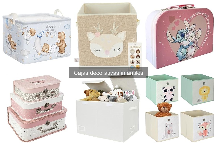 Errores comunes al usar cajas decorativas infantiles