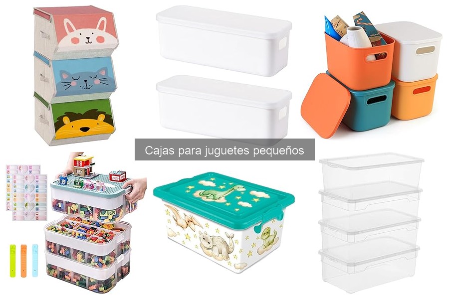 Errores comunes al usar cajas para juguetes pequeños