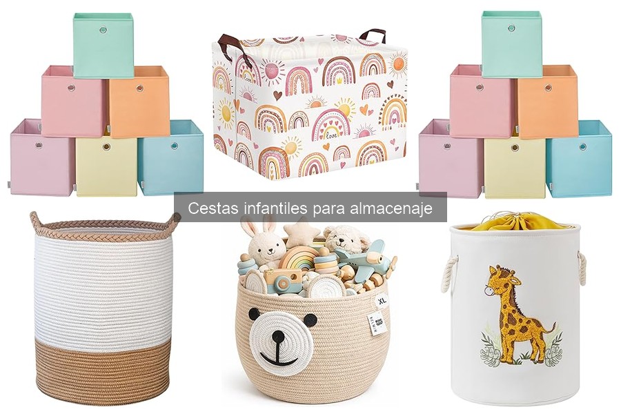 Errores comunes al usar cestas infantiles para almacenaje