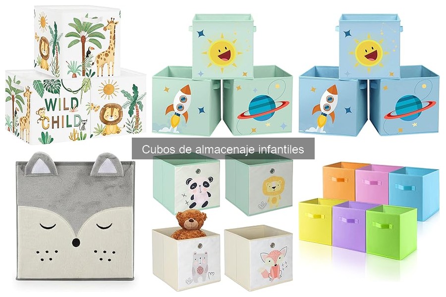 Errores comunes al usar cubos de almacenaje infantiles