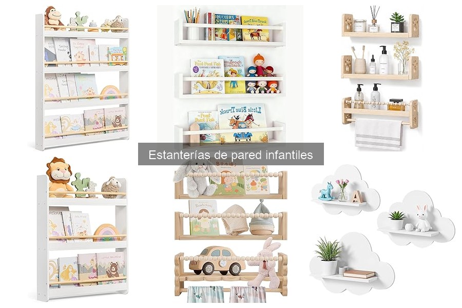 Errores comunes al usar estanterías de pared infantiles