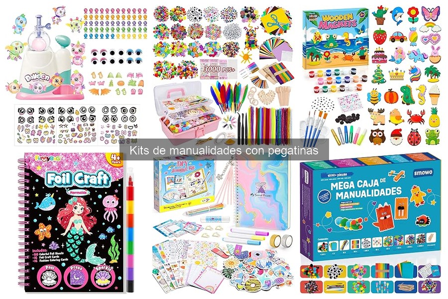 Errores comunes al usar kits de manualidades con pegatinas
