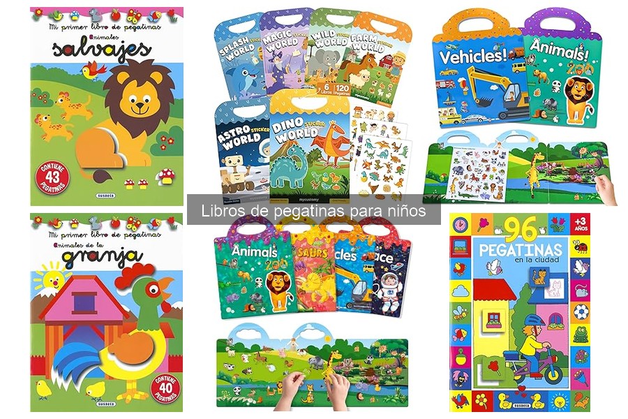 Errores comunes al usar libros de pegatinas para niños