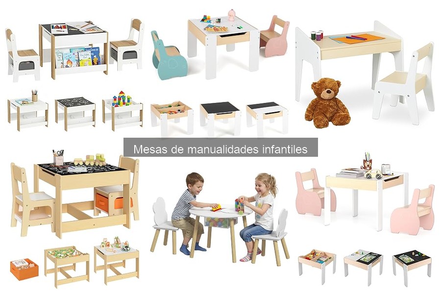 Errores comunes al usar mesas de manualidades infantiles