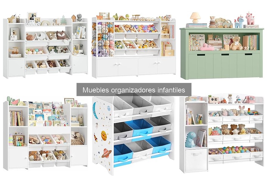 Errores comunes al usar muebles organizadores infantiles