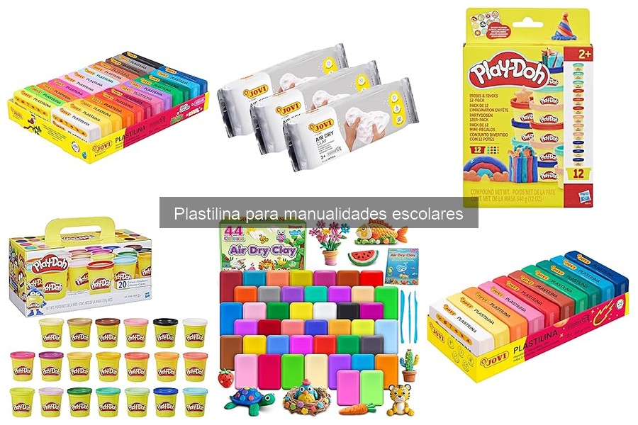 Errores comunes al usar plastilina en manualidades escolares