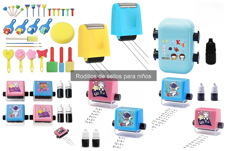 Errores comunes al usar rodillos de sellos para niños
