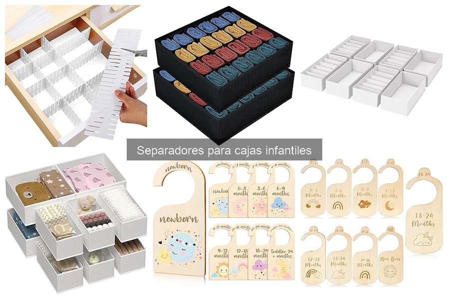 Errores comunes al usar separadores en cajas infantiles