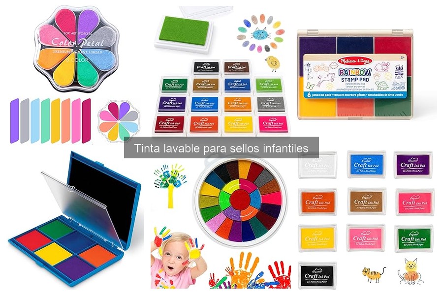 Errores comunes al usar tinta lavable para sellos infantiles