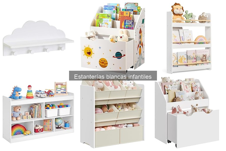 Estanterías Blancas Infantiles: Características y Usos