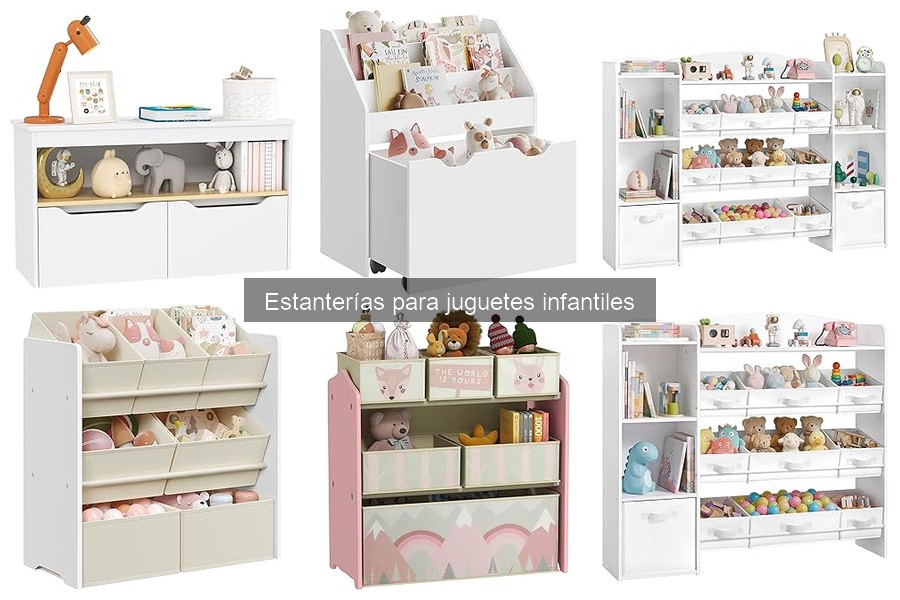 Estanterías decorativas para juguetes infantiles: guía 2023