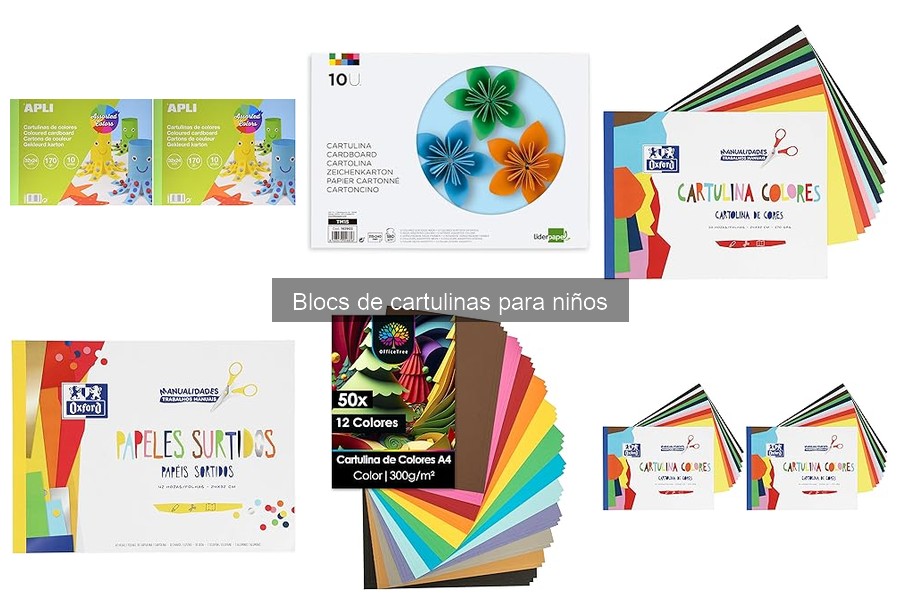 Guía de compra: Blocs de cartulinas para niños