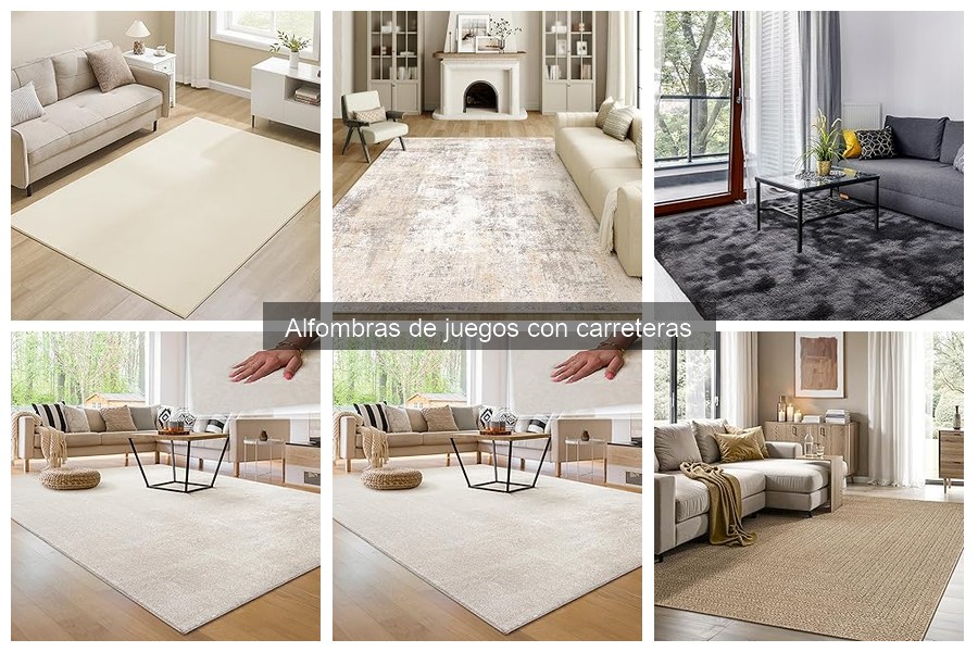 Guía de compra de alfombras de juegos con carreteras