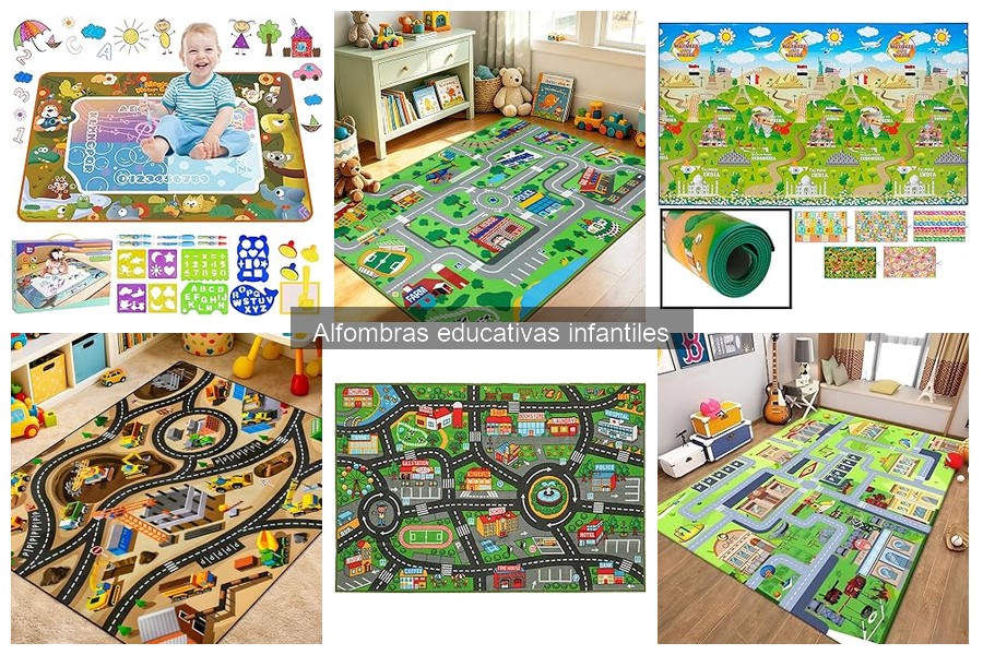 Guía de compra de alfombras educativas infantiles