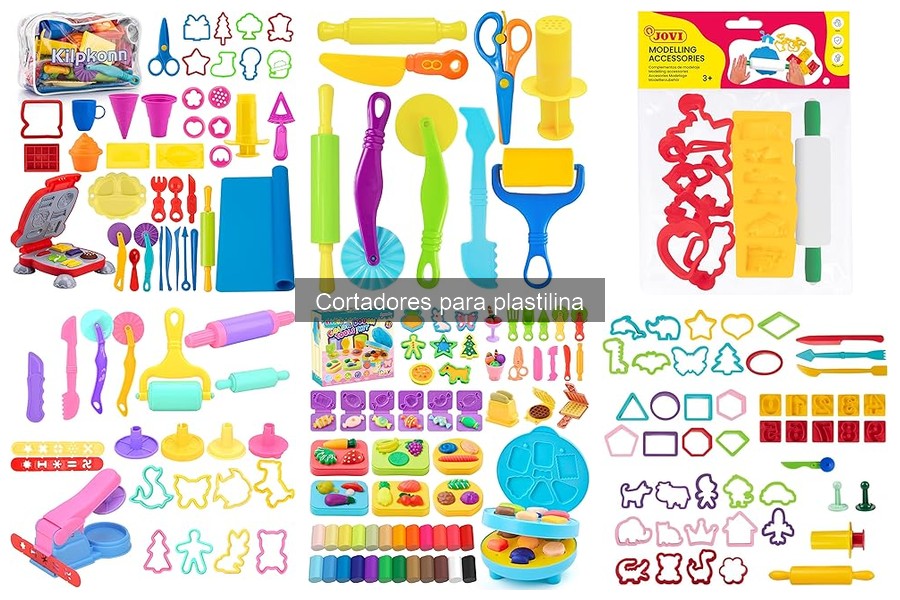 Guía de compra de cortadores para plastilina para niños