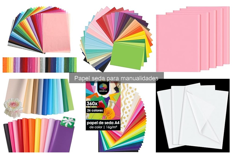 Guía de compra de papel seda para manualidades