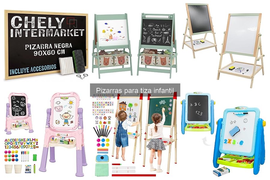 Guía de compra de pizarras para tiza infantil