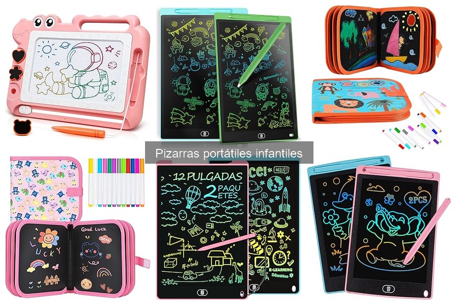 Guía de compra de pizarras portátiles infantiles para tus hijos