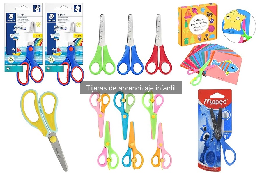 Guía de Compra de Tijeras de Aprendizaje Infantil