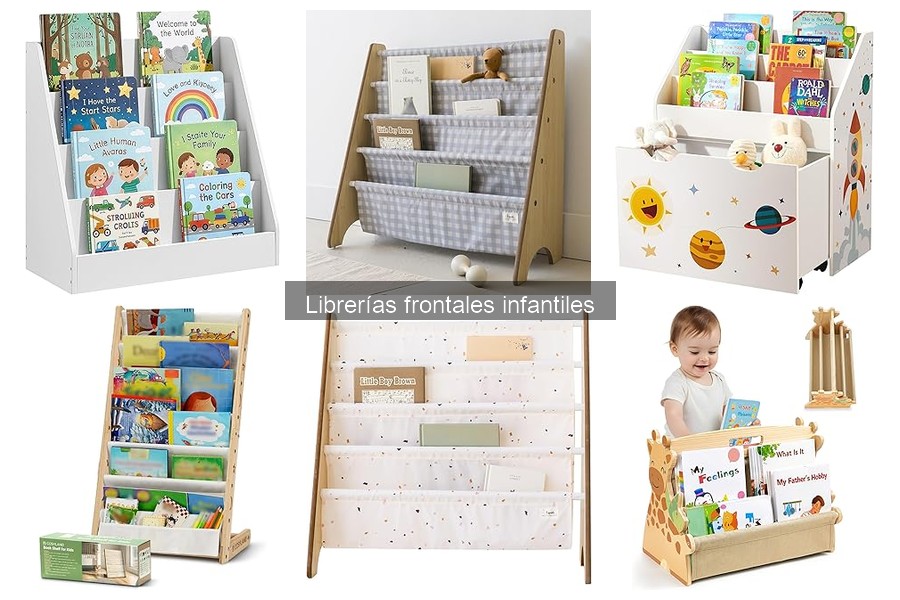 Guía de compra: Librerías frontales infantiles para tu hogar