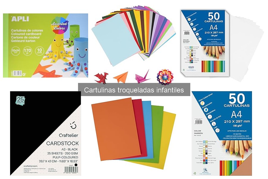 Guía para Elegir Cartulinas Troqueladas Infantiles